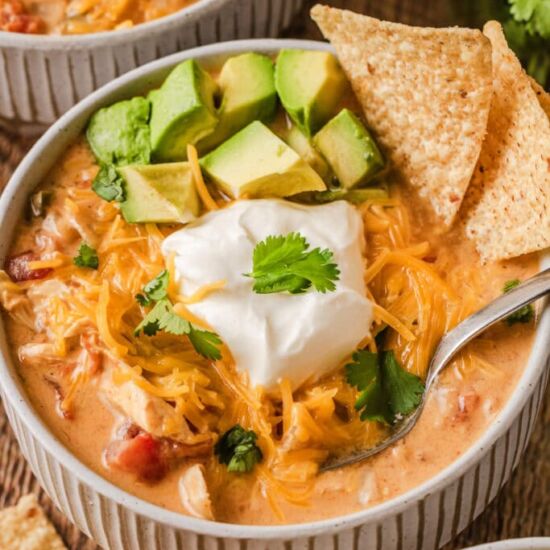 Creamy Chicken Fajita Soup