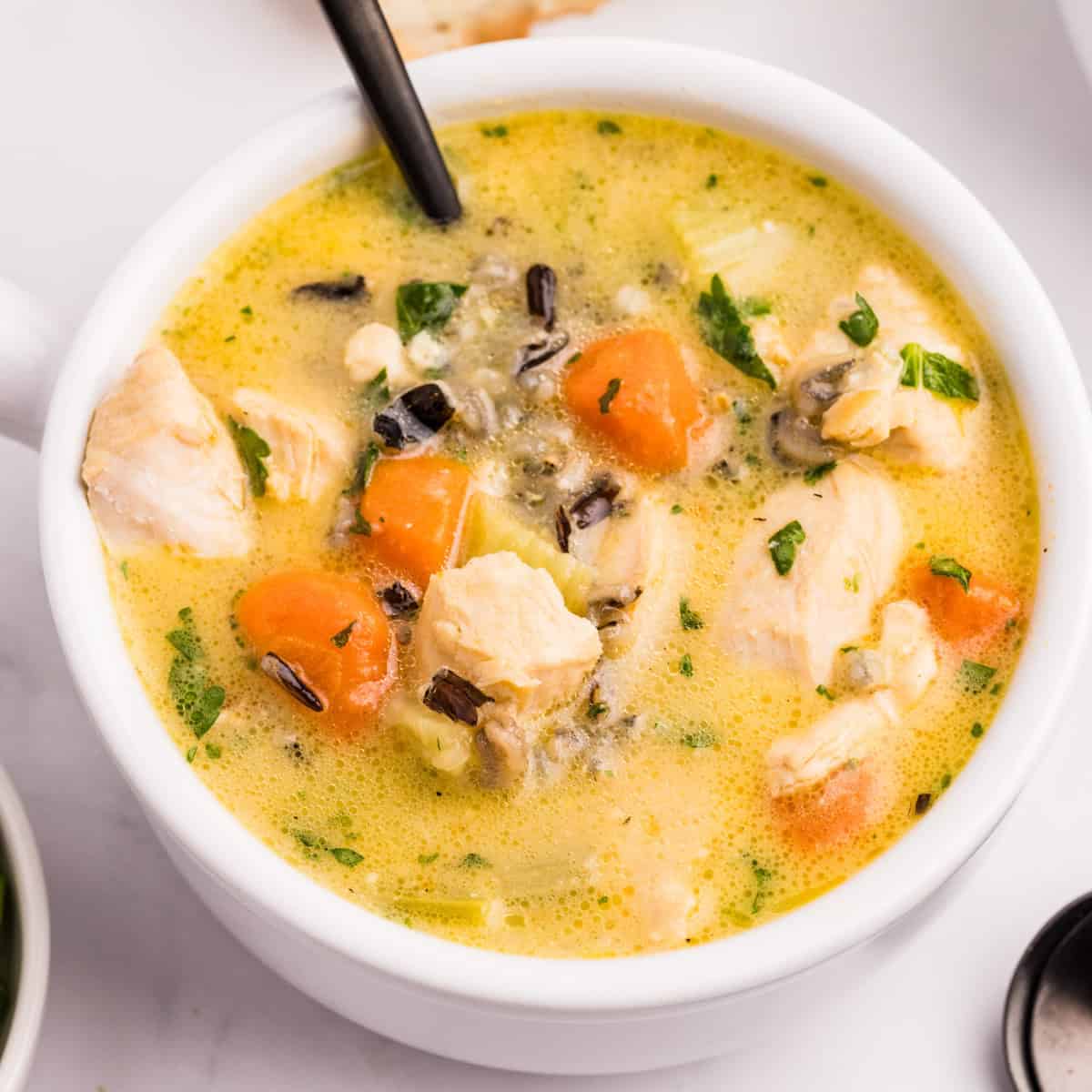 Creamy Chicken and Wild Rice Soup