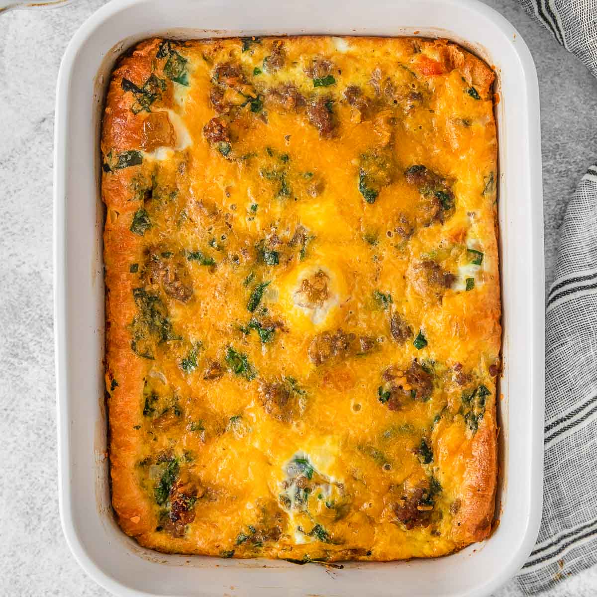 Crescent Roll Breakfast Casserole