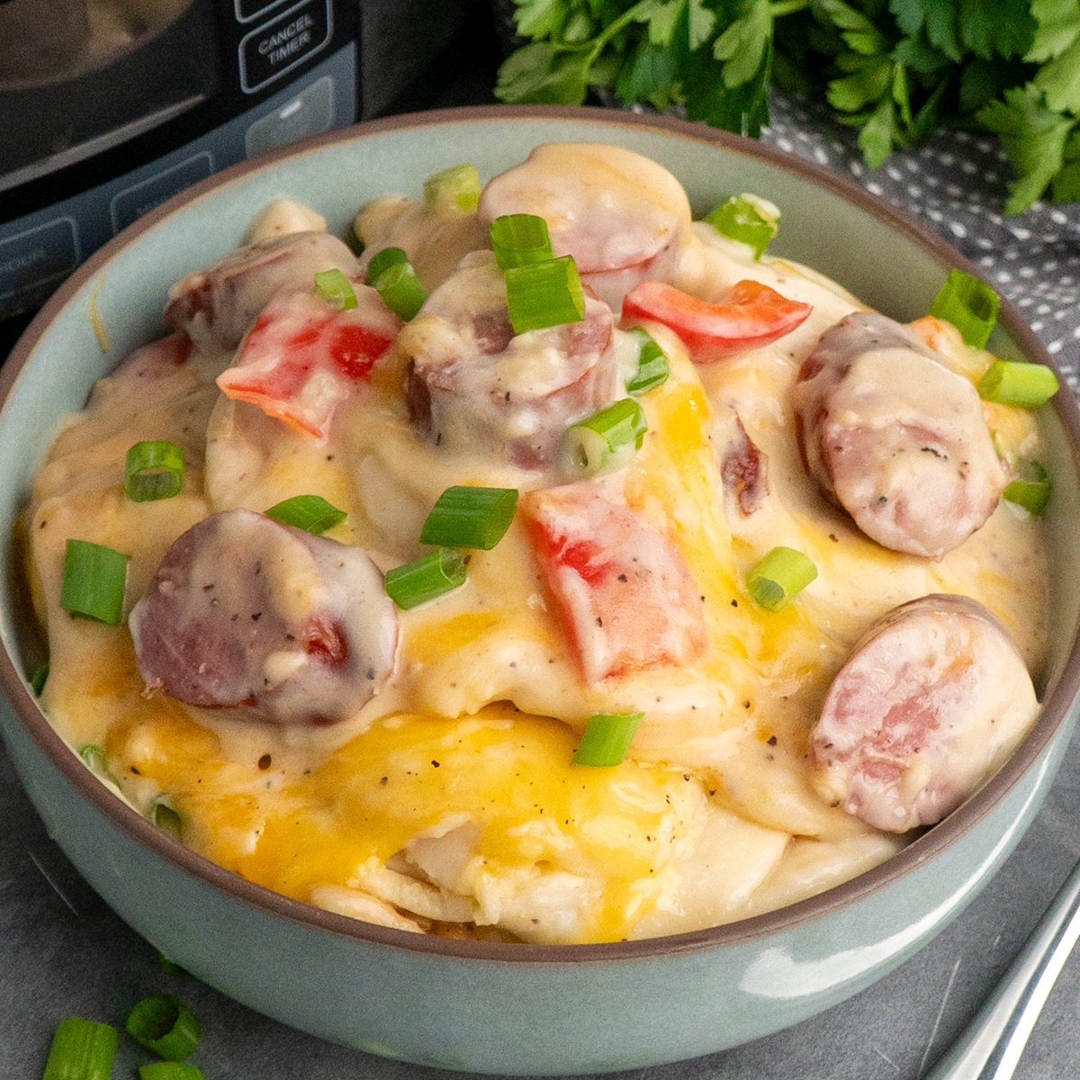 Crock Pot Pierogi Casserole