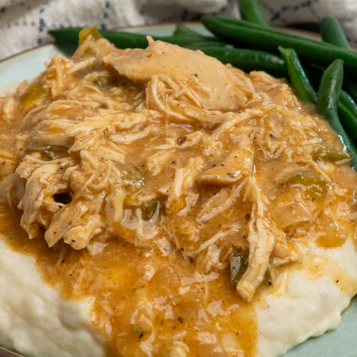 Crock Pot Smothered Chicken