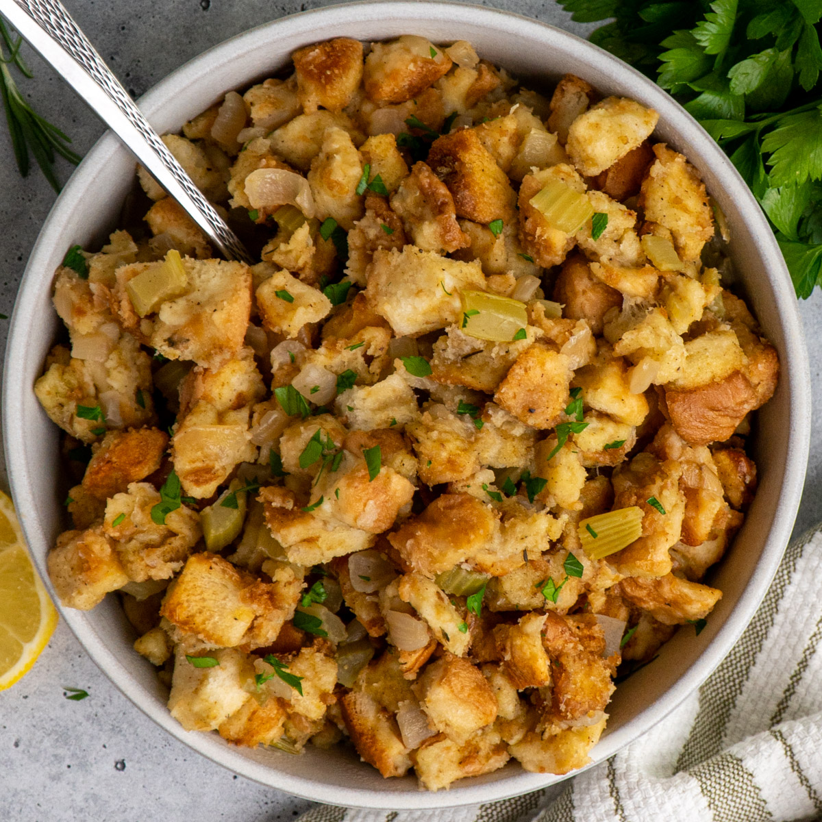 Crock Pot Stuffing