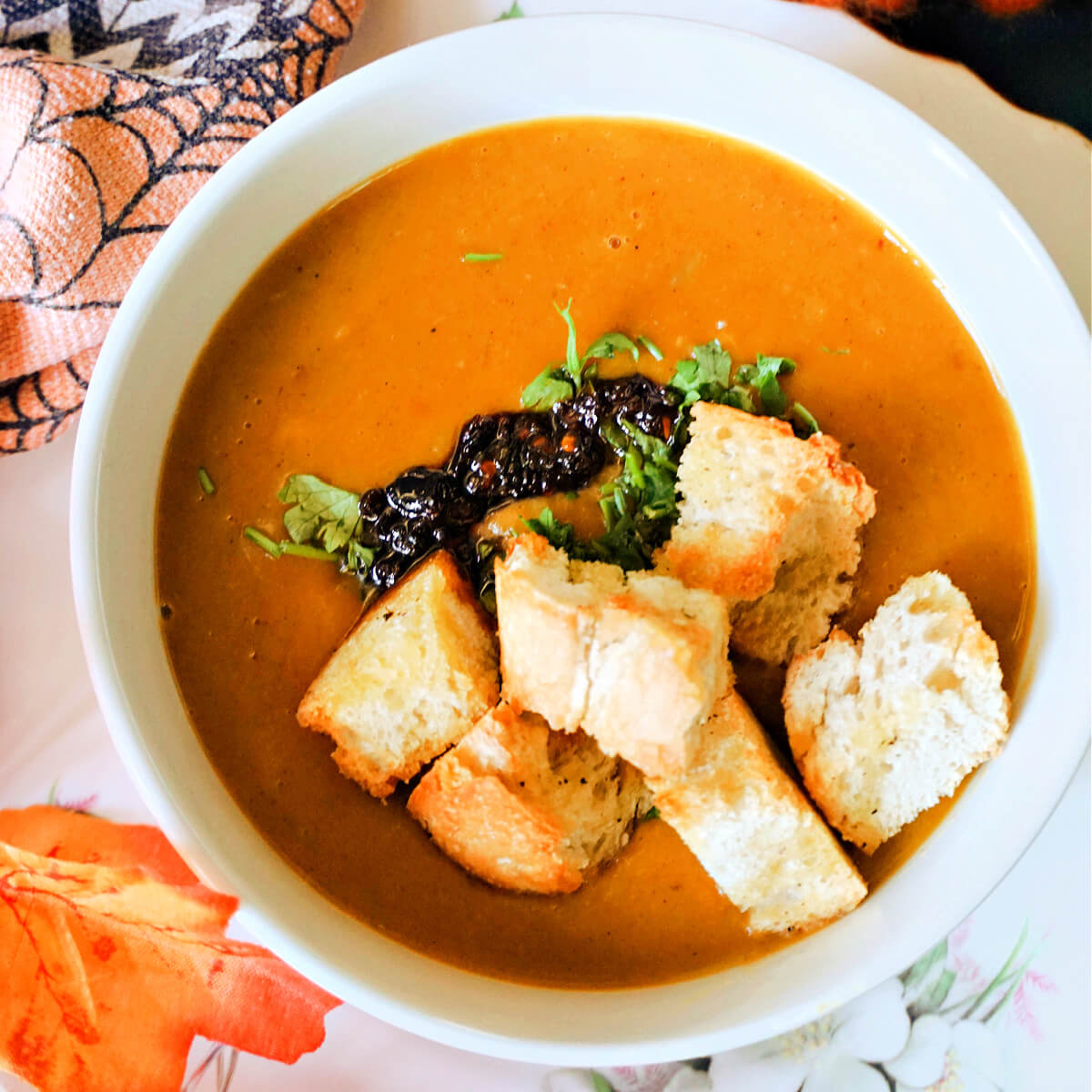 Curry Coconut Butternut Squash Soup