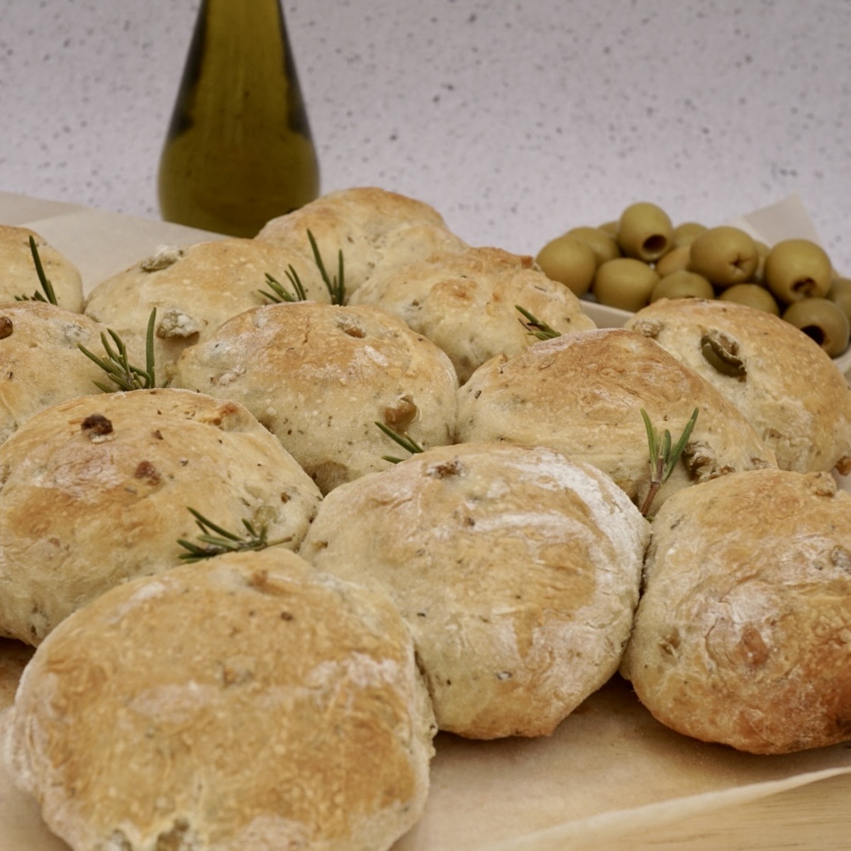 Rosemary and Olive Rolls
