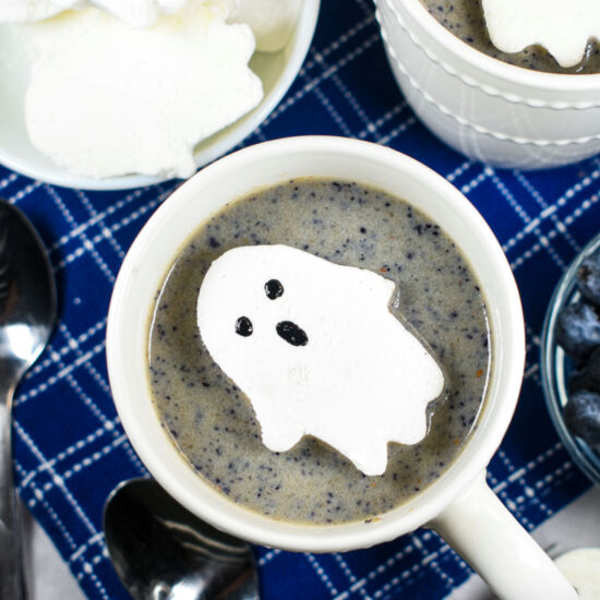 “Boo Berry” Hot Chocolate