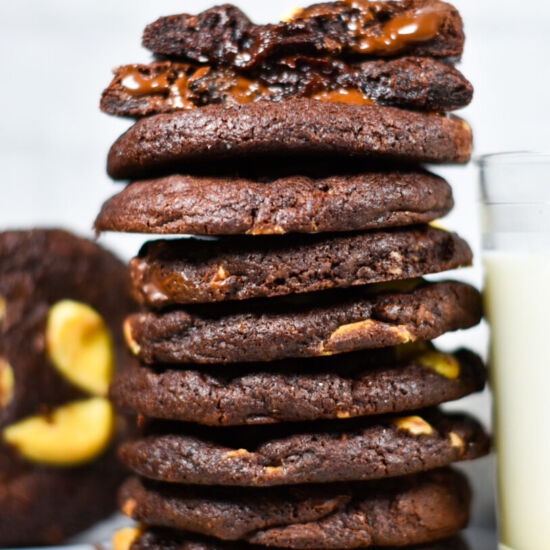 Chocolate Passionfruit Cookies