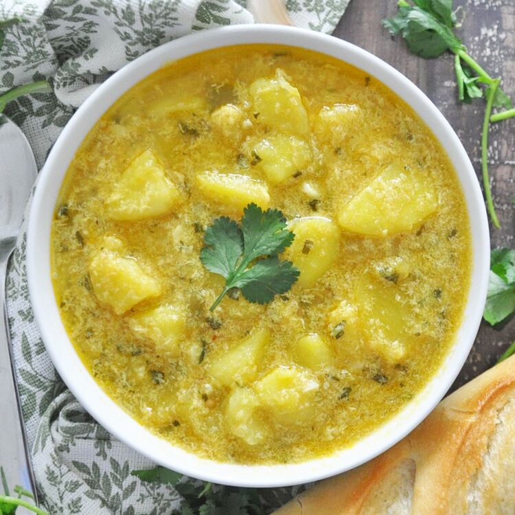 Potato Soup from the Canary Islands
