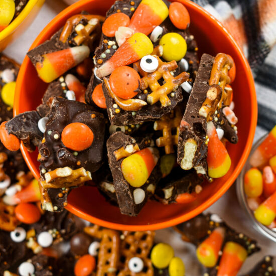 Halloween Chocolate Bark