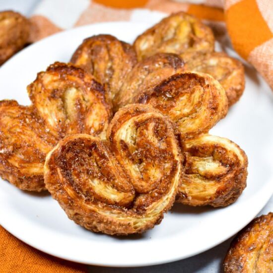 Brown Sugar and Cardamom Palmiers