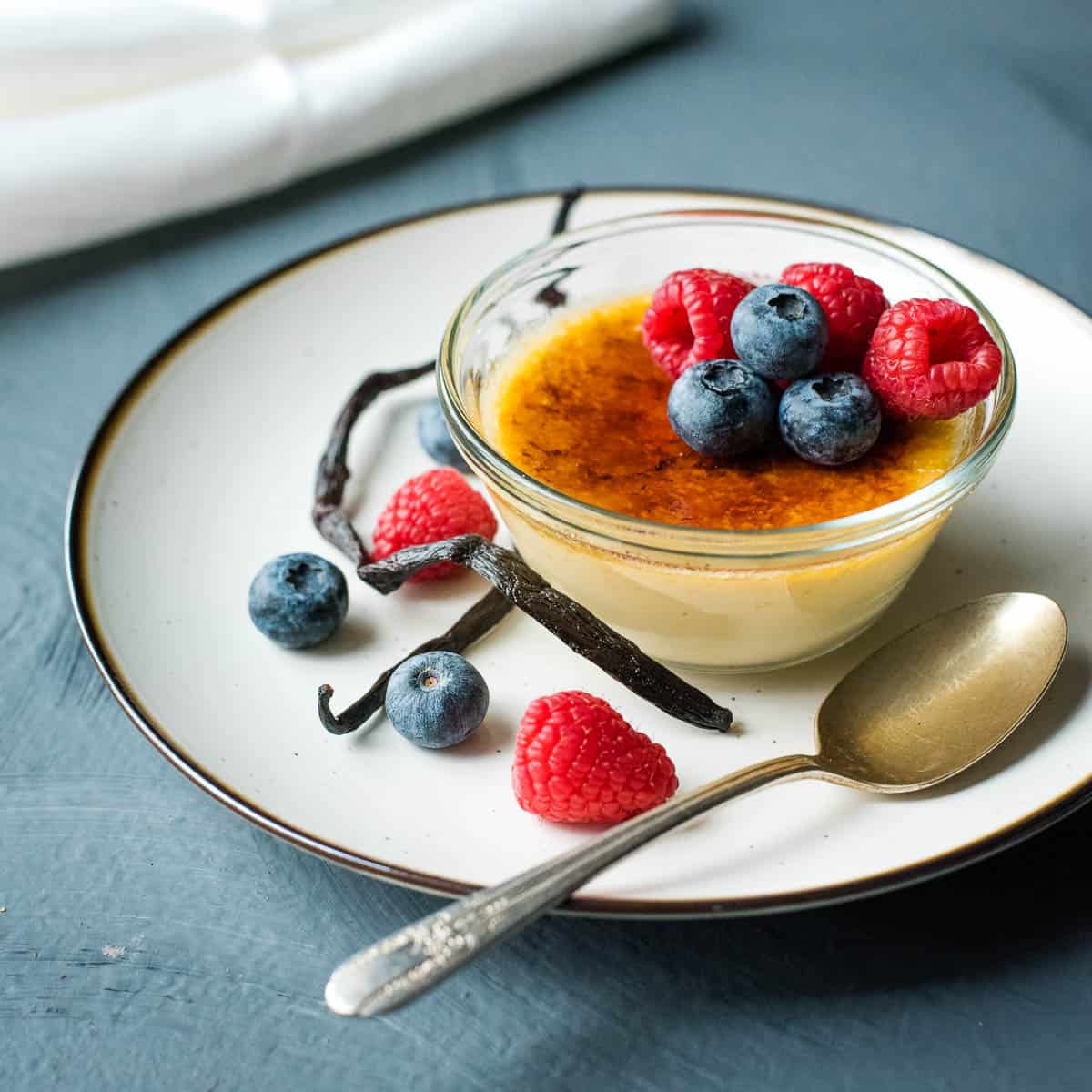 5-Ingredient Vanilla Creme Brûlée