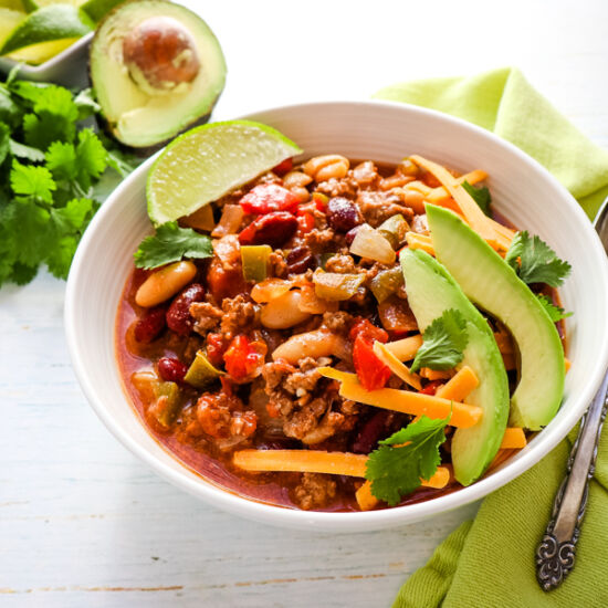 Loaded Crock Pot Chili
