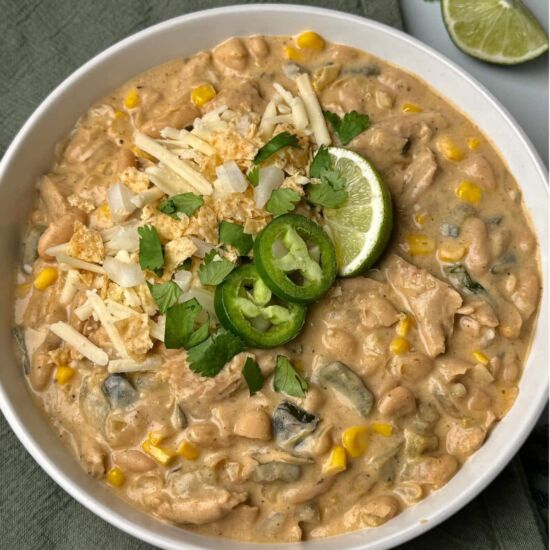 Vegan White Chicken Chili