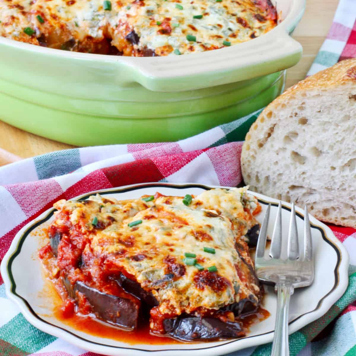 Eggplant Gratin