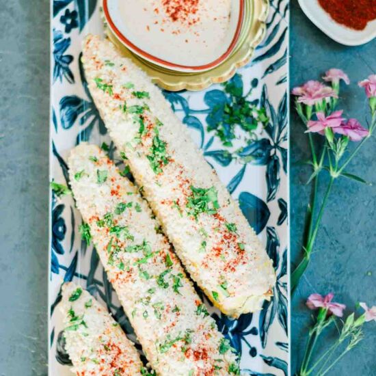 Air Fryer Mexican Street Corn