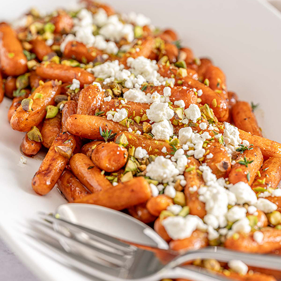 Honey Balsamic Baby Carrots