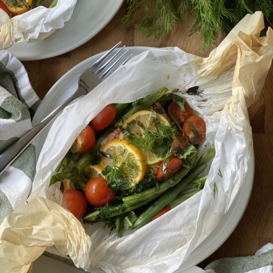 Fish en Papillote