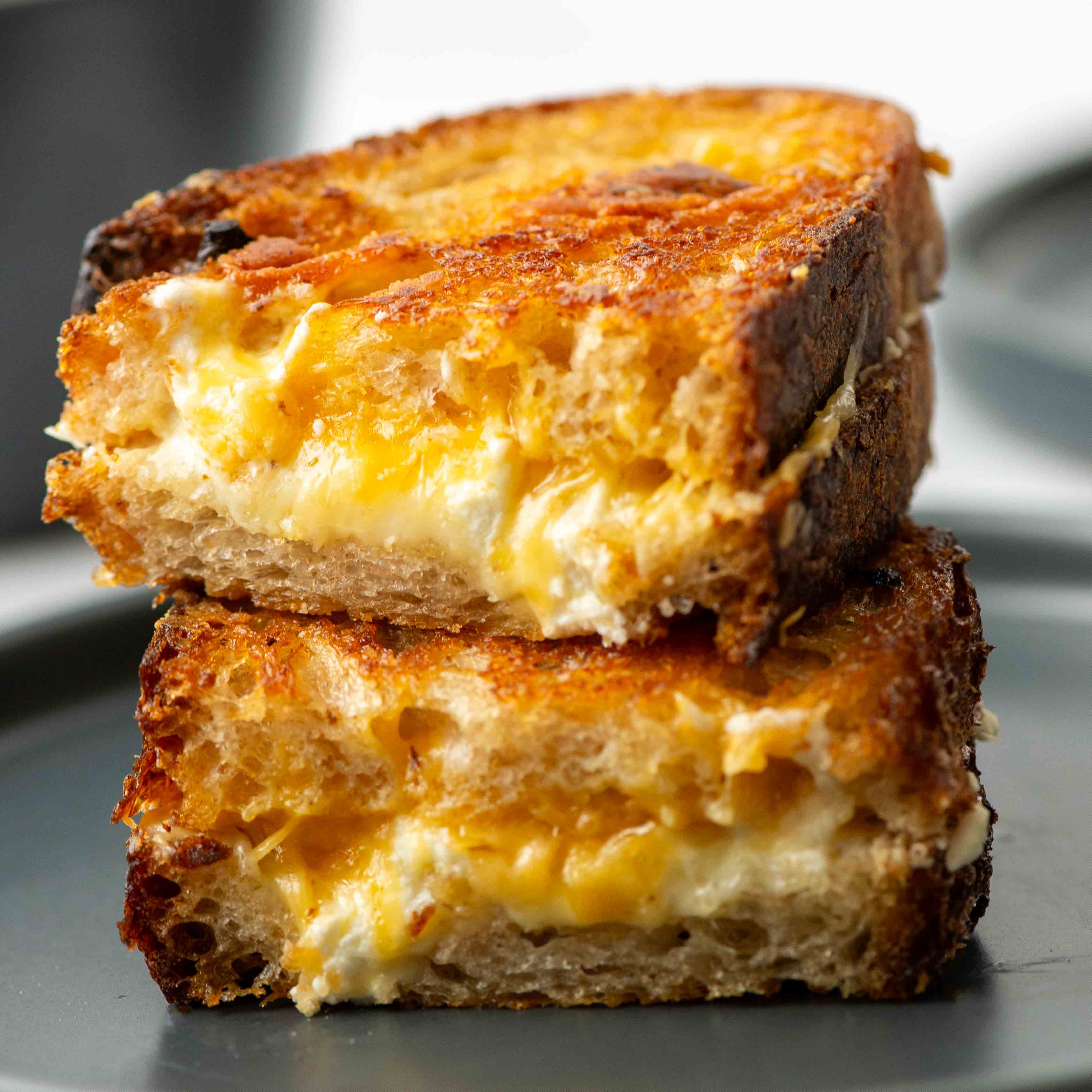Four Cheese Grilled Cheese