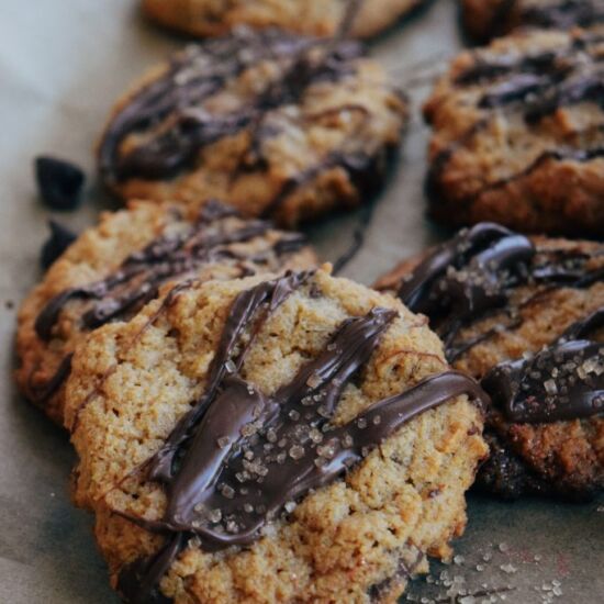Crunchy GF Chocolate Chip Cookies