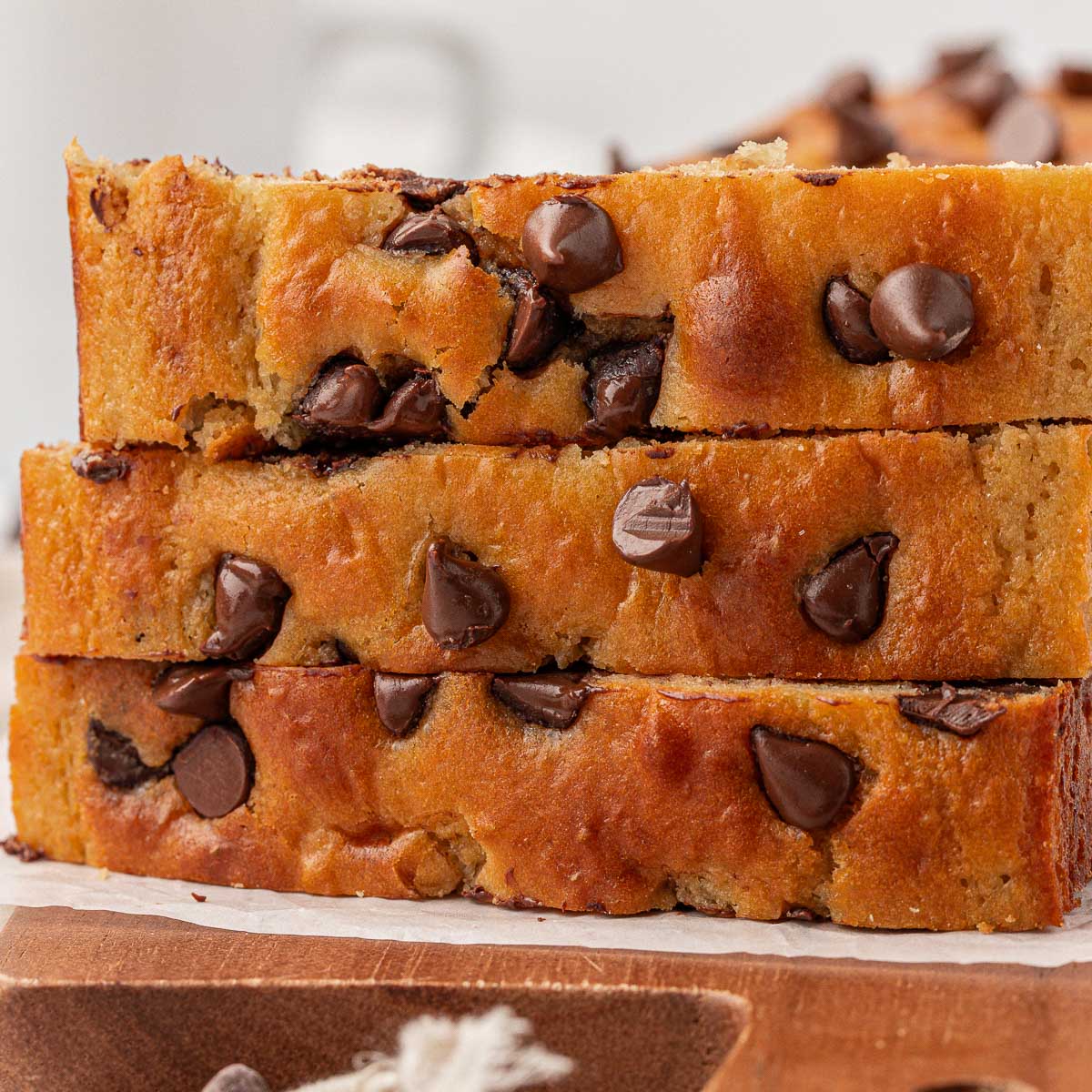 Greek Yogurt Chocolate Chip Bread