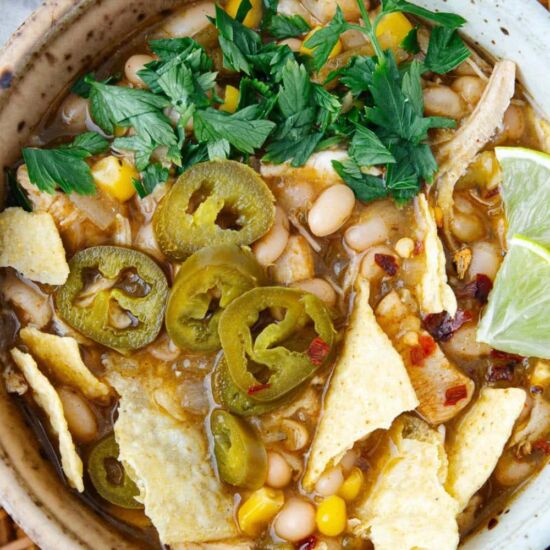 Green Chili Chicken Soup