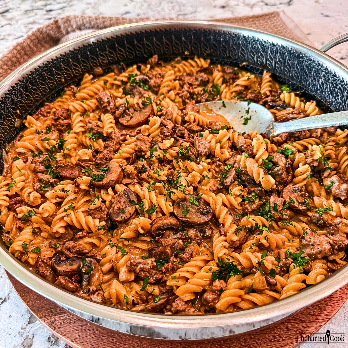 Ground Beef Stroganoff