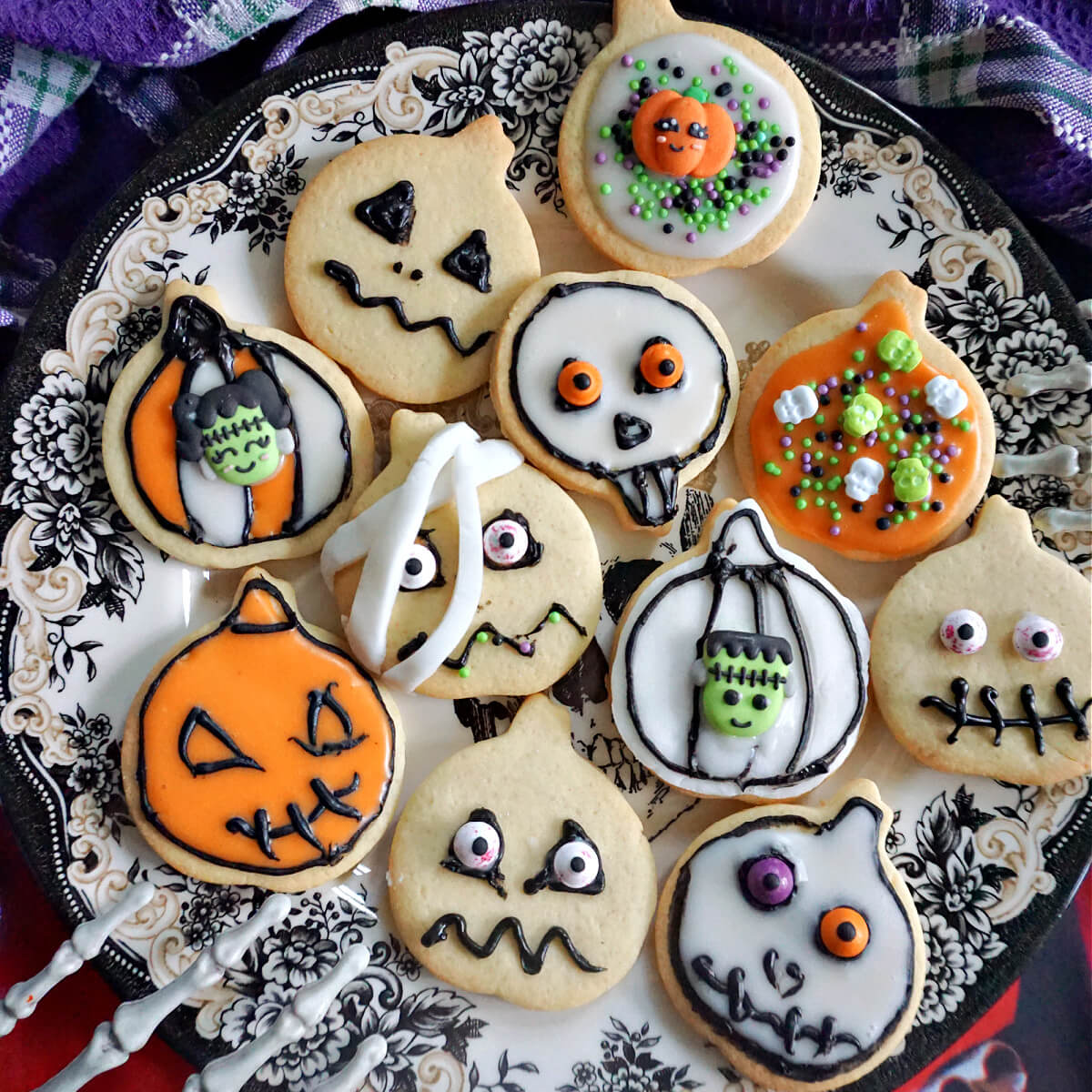 Halloween Sugar Cookies