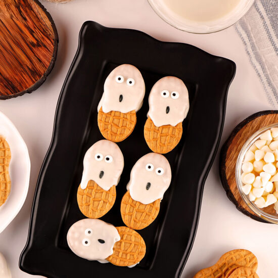 Halloween Ghost Cookies