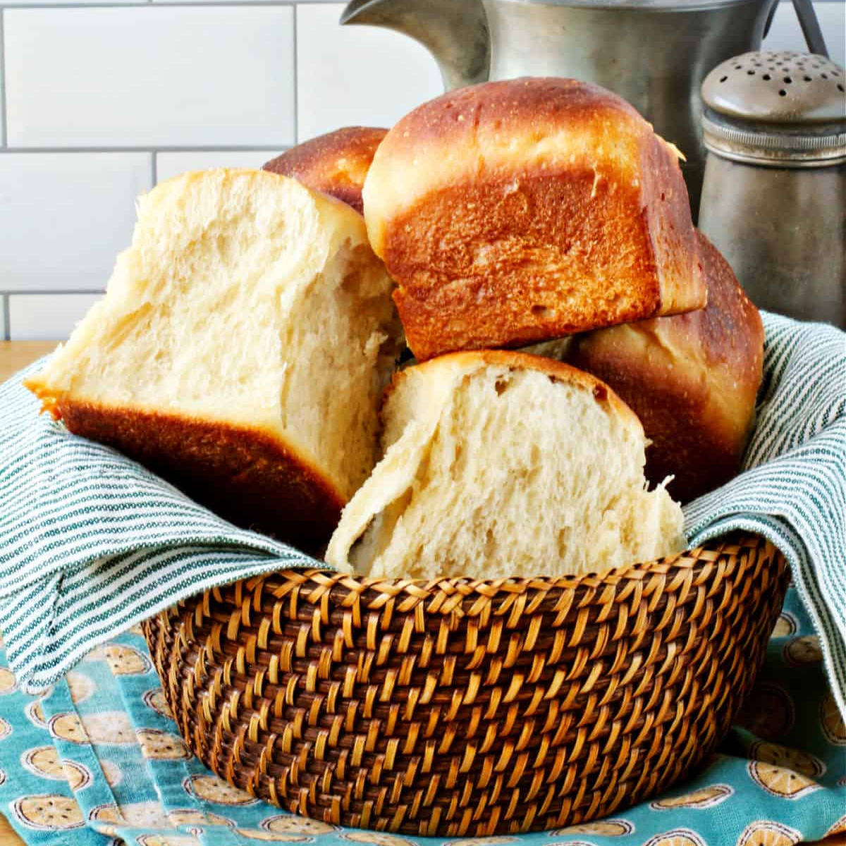 Sourdough Hawaiian Dinner Rolls