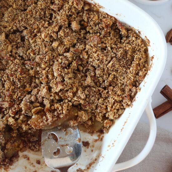 Healthy Apple Crisp (Gluten-Free)