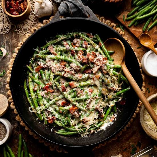 Cheesy Green Beans