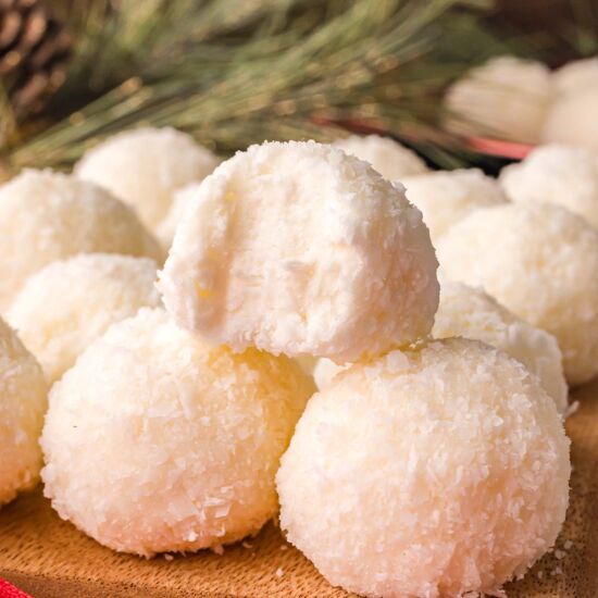 Coconut Snowball Cookies