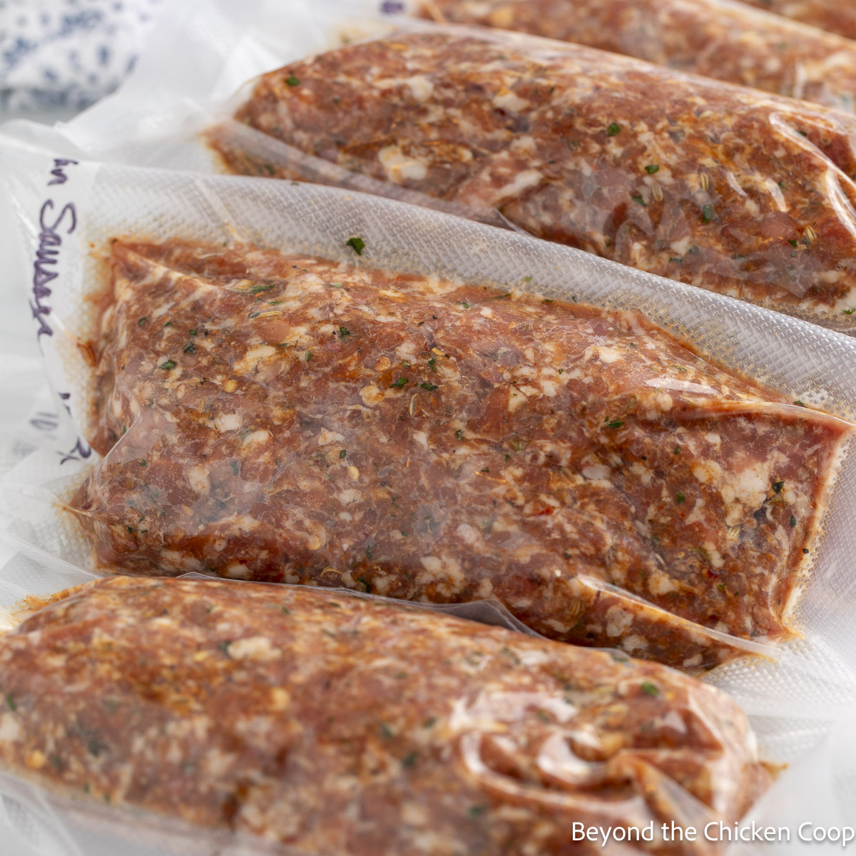 Homemade Italian Sausage
