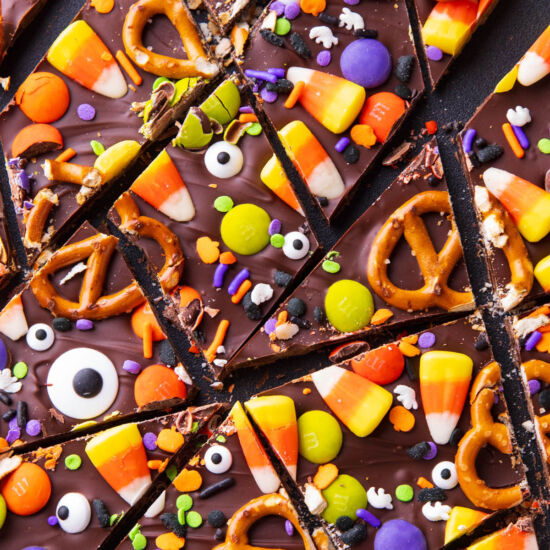 Halloween Bark Candy