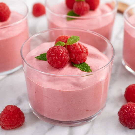 Easy Raspberry Mousse