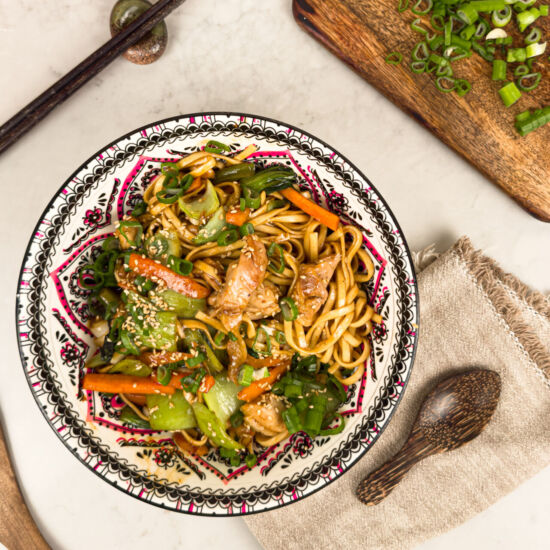 Chicken Teriyaki Wok with Noodles