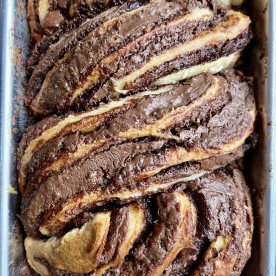 Sourdough Nutella Babka