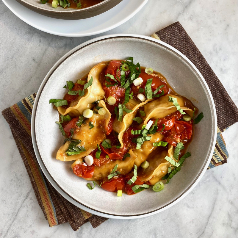 Tomatoes & Dumplings