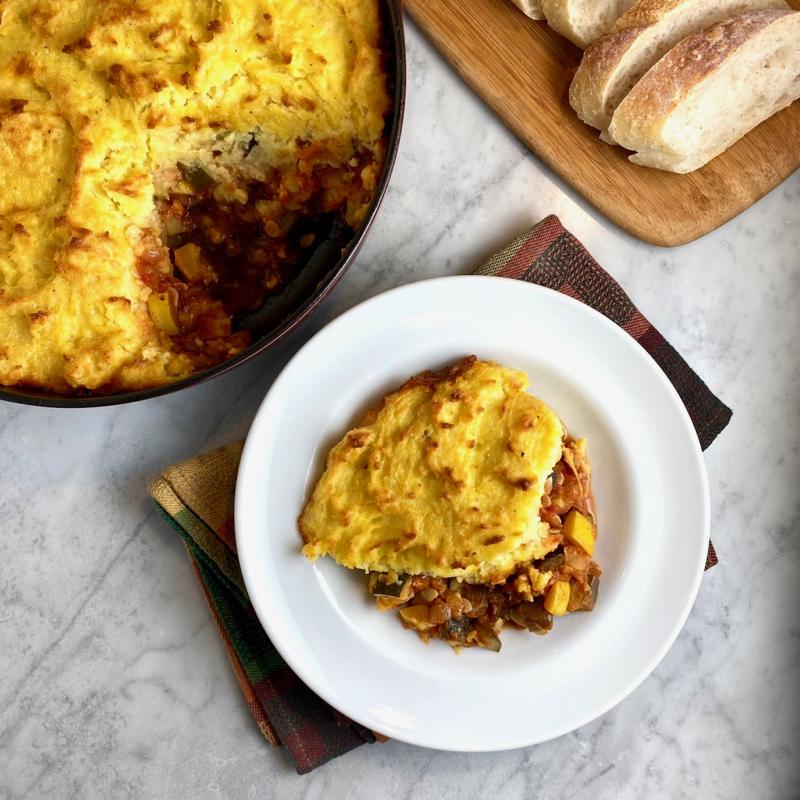 Ratatouille Shepherd’s Pie