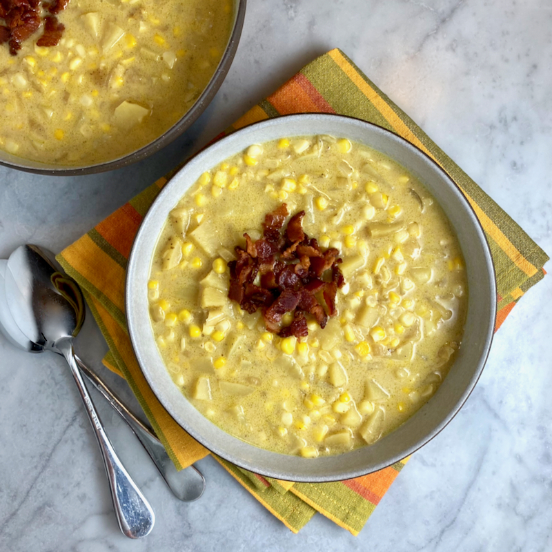Cheddar Corn Chowder