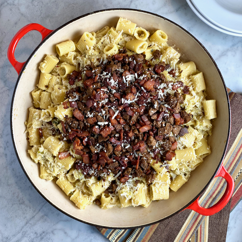 Cabbage Rigatoni