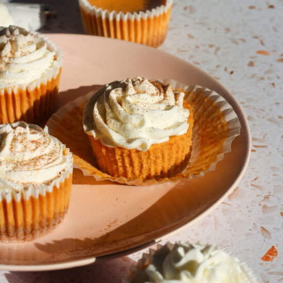 Mini Pumpkin Cheesecakes