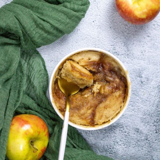 Apple Mug Cake