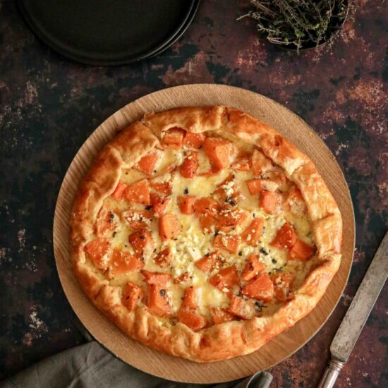 Butternut and Feta Galette