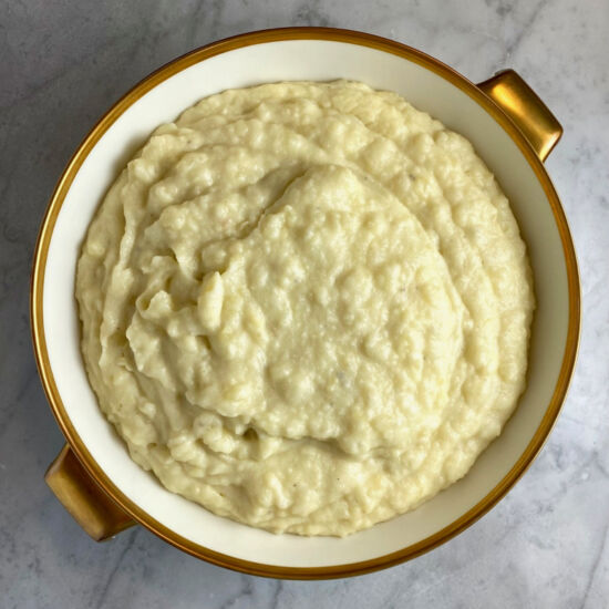 Milk-Simmered Mashed Potatoes
