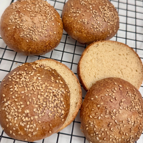 Gluten-Free Hamburger Buns