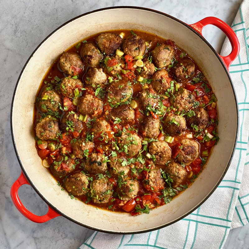 Garlic-Ginger Meatballs