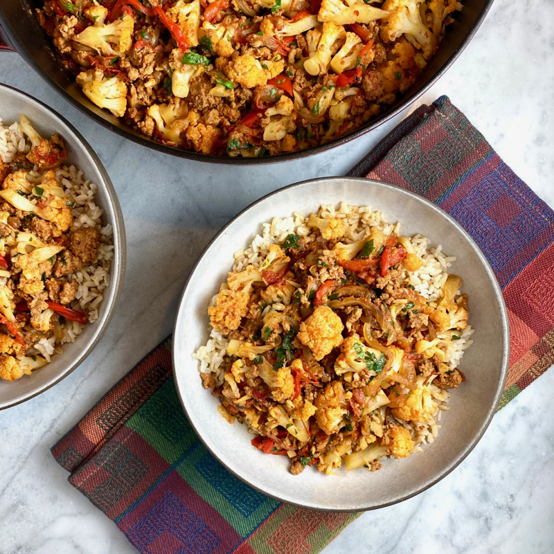 Turkish Cauliflower Musakka
