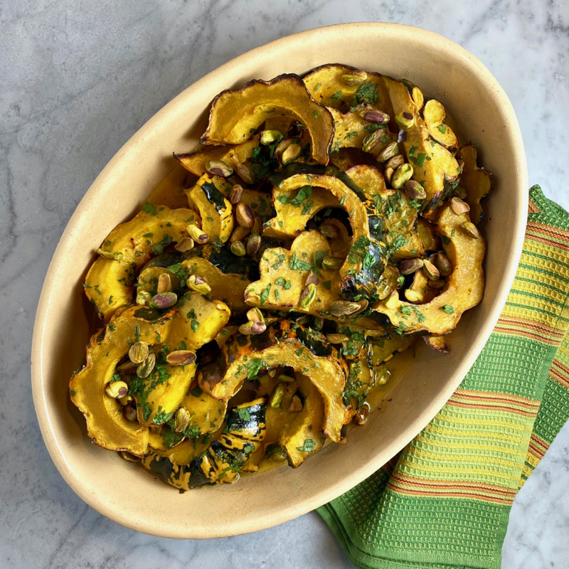 Caramelized Acorn Squash