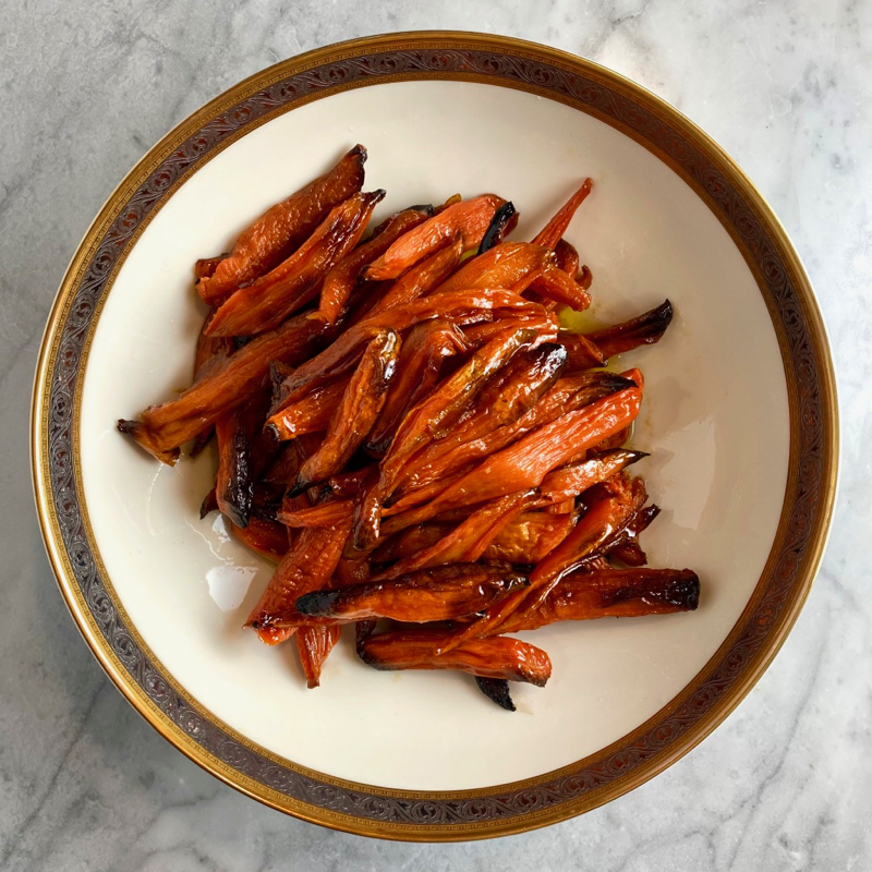 Maple-Roasted Carrots