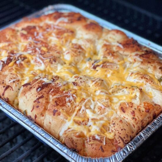 Smoked Cheesy Bread